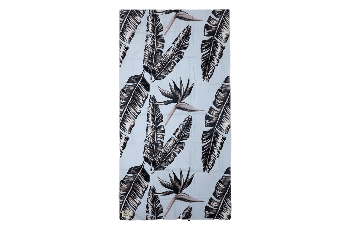 Sorrento 160cm Microfibre Beach Towel with Storage Bag , Sand-Resistant, Eco Friendly, Double Sided