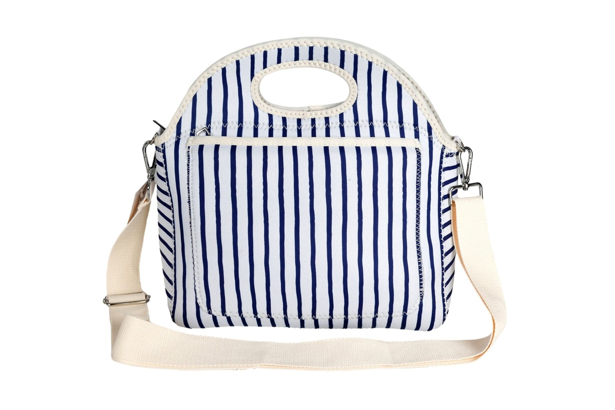 Mediterranean Neoprene Lunch Bag with Shoulder Strap