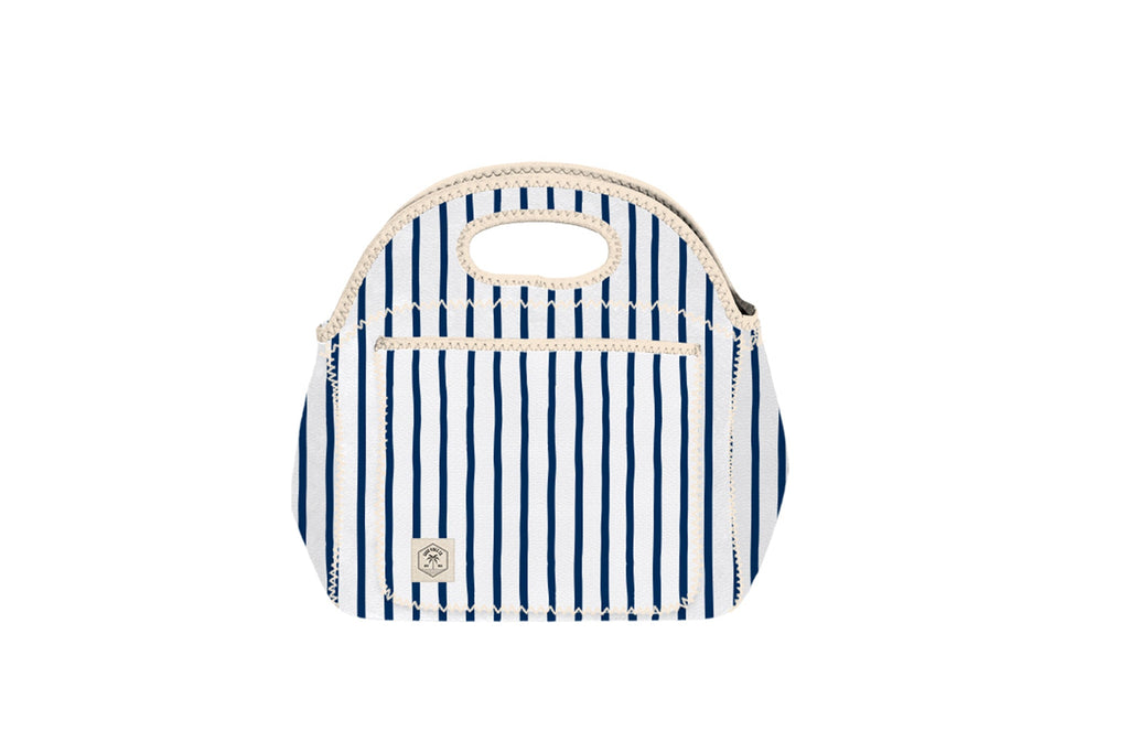 Mediterranean Neoprene Lunch Bag with Shoulder Strap