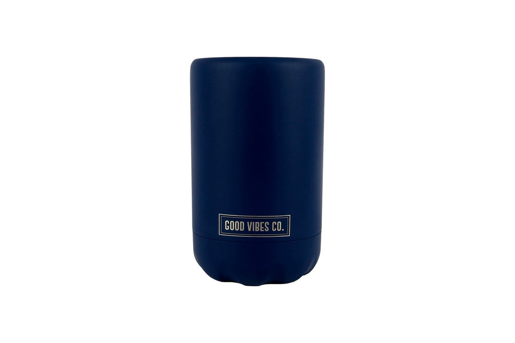 Indigo Insulated Double Wall Stainless Steel Regular Bottle & Can Cooler