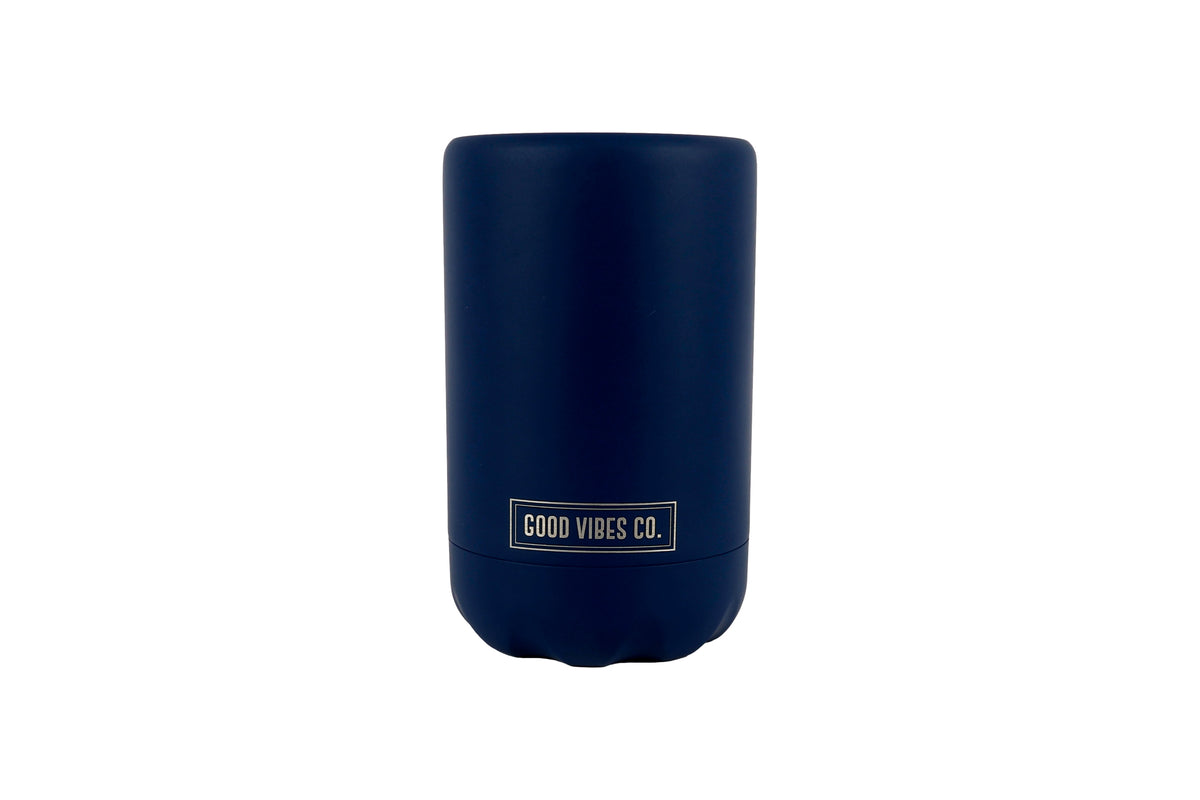 Indigo Insulated Double Wall Stainless Steel Regular Bottle & Can Cooler
