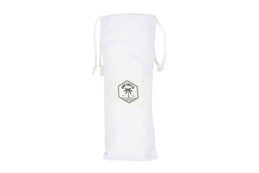 Havana 160cm Premium Waffle Beach Towel with Storage Bag, Double Sided, Eco Friendly, Sand Free, Quick Dry, Ultra Absorbent