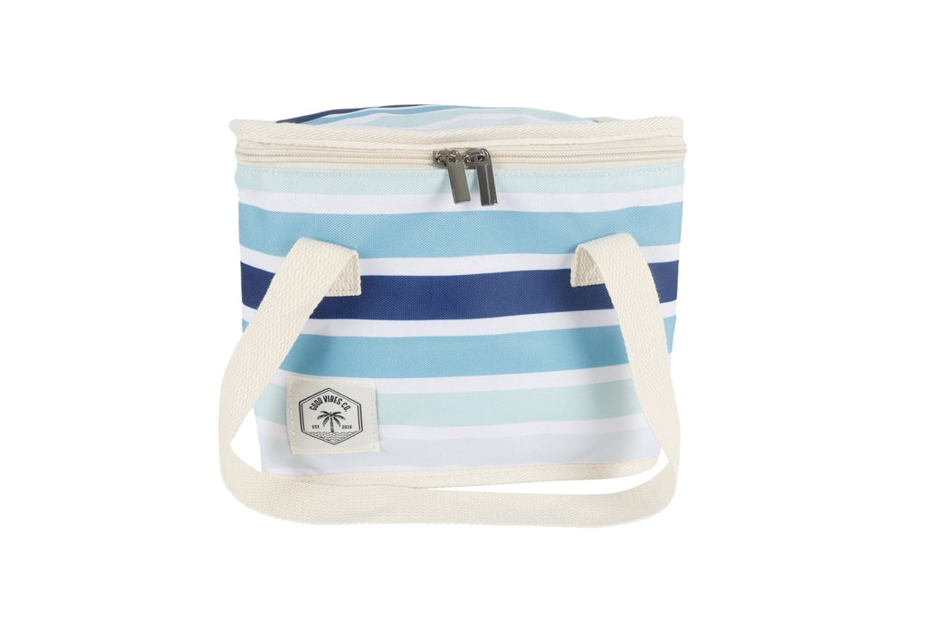 Ocean Tide Premium Insulated Lunch Bag, Carry Handles, Zippered Closure