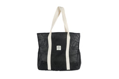 Black Extra Large, Ultimate Mesh Tote Beach Bag 62cm