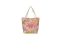 Tropicana Canvas Beach Bag, Inner Pocket, Carry Handles