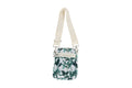 Botanical Neoprene Travel Pouch, Extra Pocket, Water Resistant, Lightweight