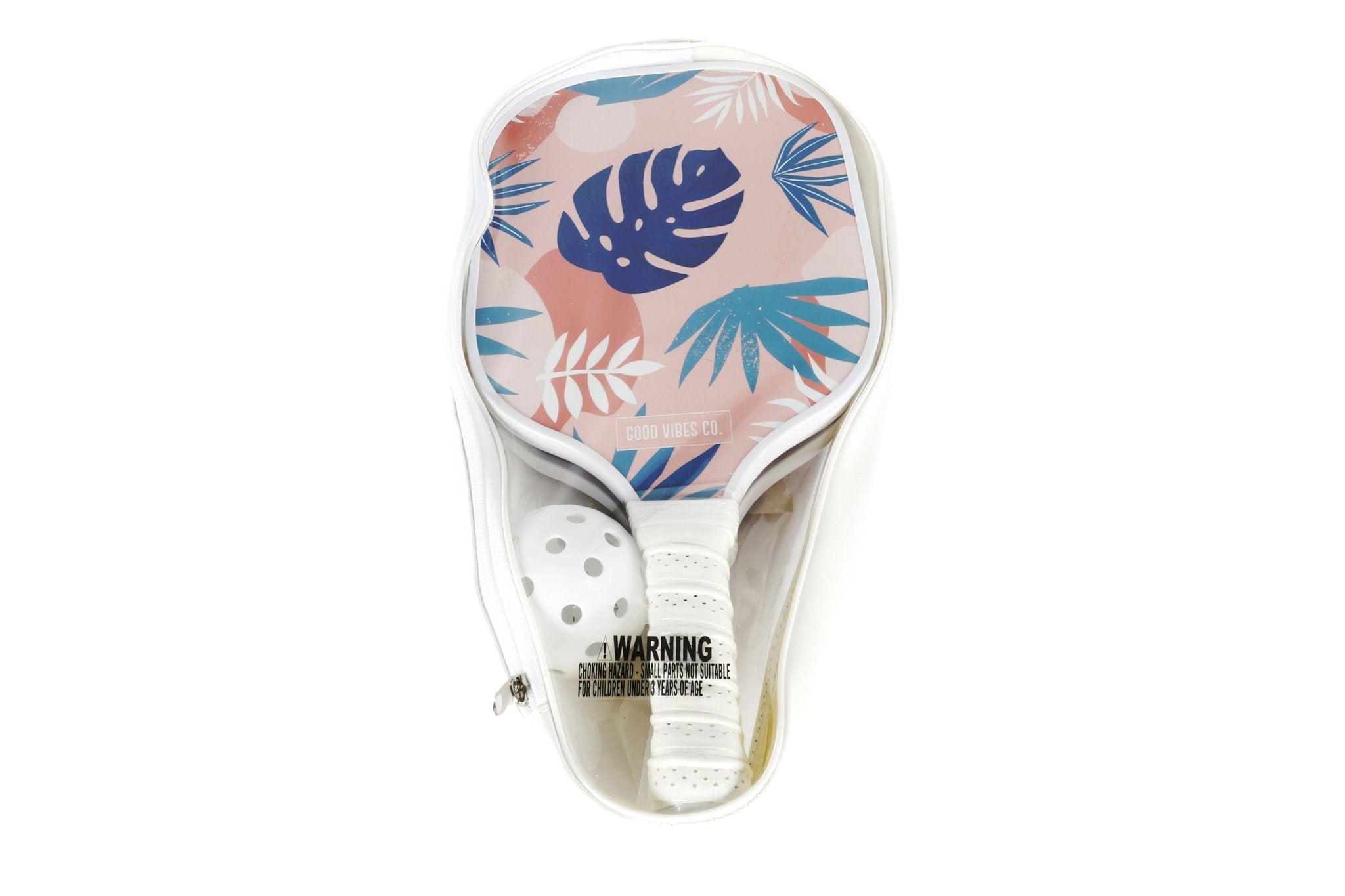 Blush Palm 4pc Carbon Fibre Pickleball Outdoor Game Set with Carry Bag