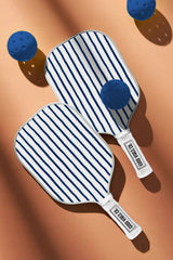 Mediterranean 4pc Carbon Fibre Pickleball Outdoor Game Set with Carry Bag