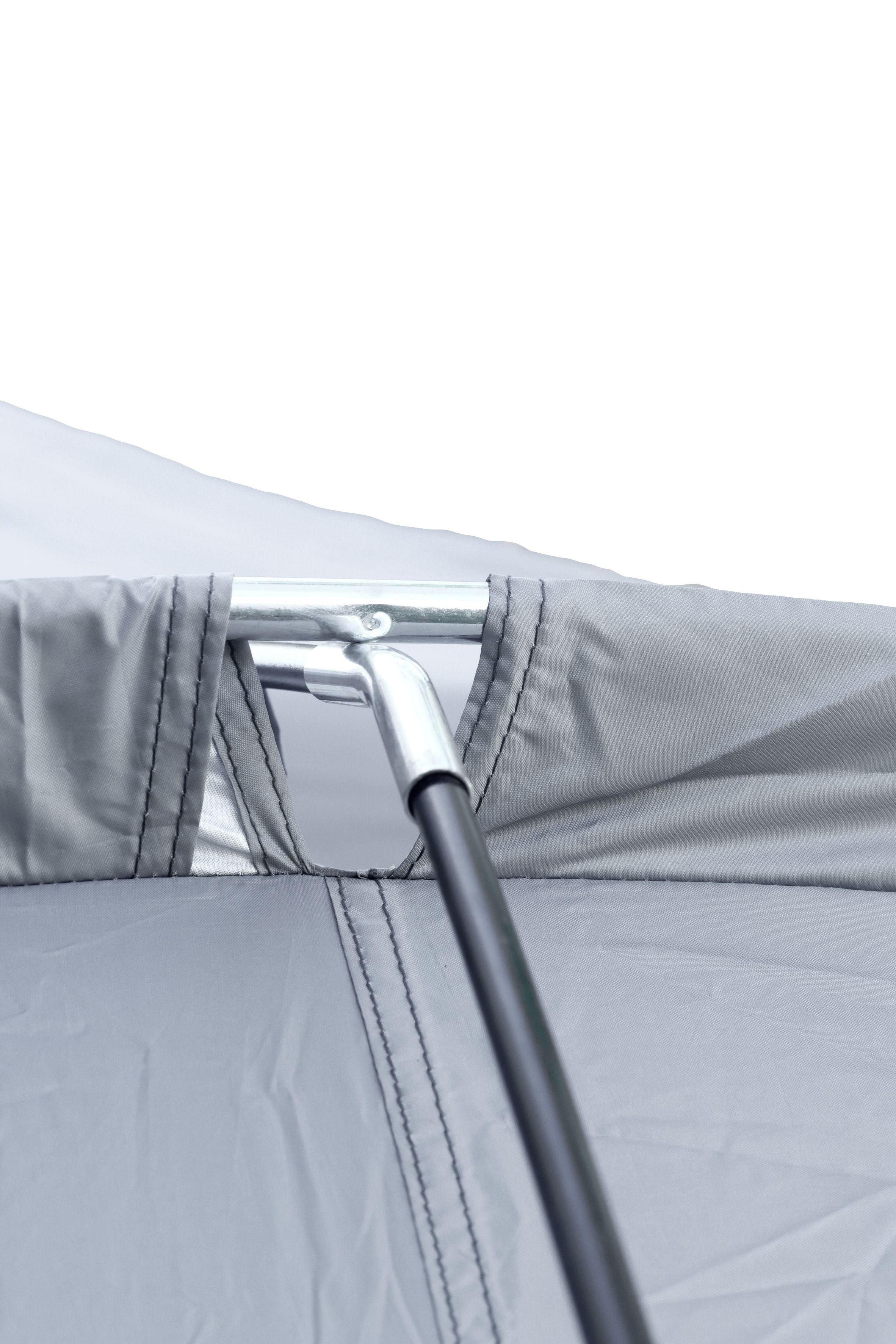 Wildtrak™ 3m Gazebo Side Tent, Waterproof, Mesh Windows, Pegs and Carry Bag - UNIVERSAL FITS MOST GAZEBOS