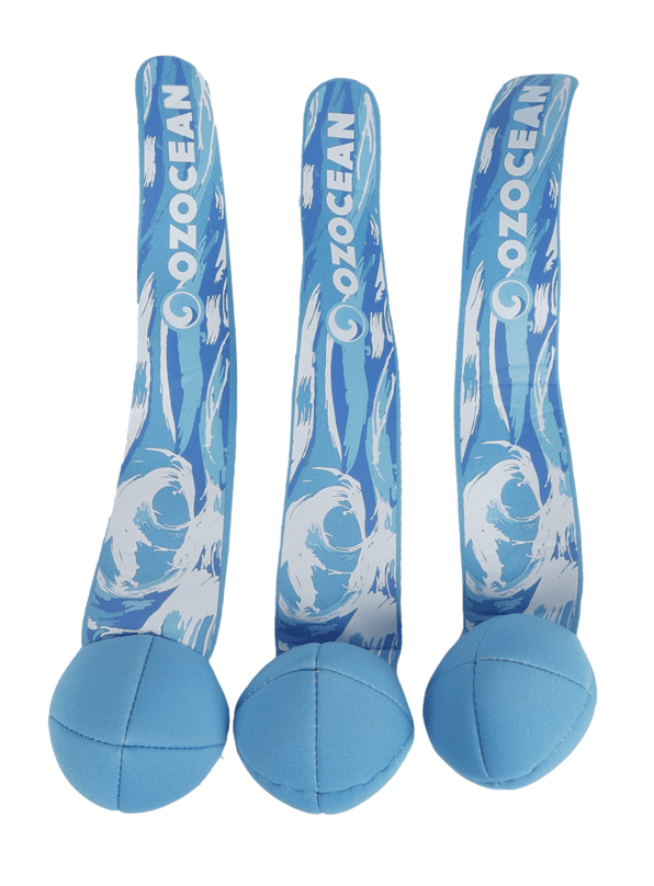 3pc Streamers Neoprene 27cm Ages 3+