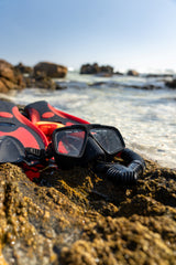 ABROLHOS ADULT SILICON MASK FIN AND SNORKEL SET