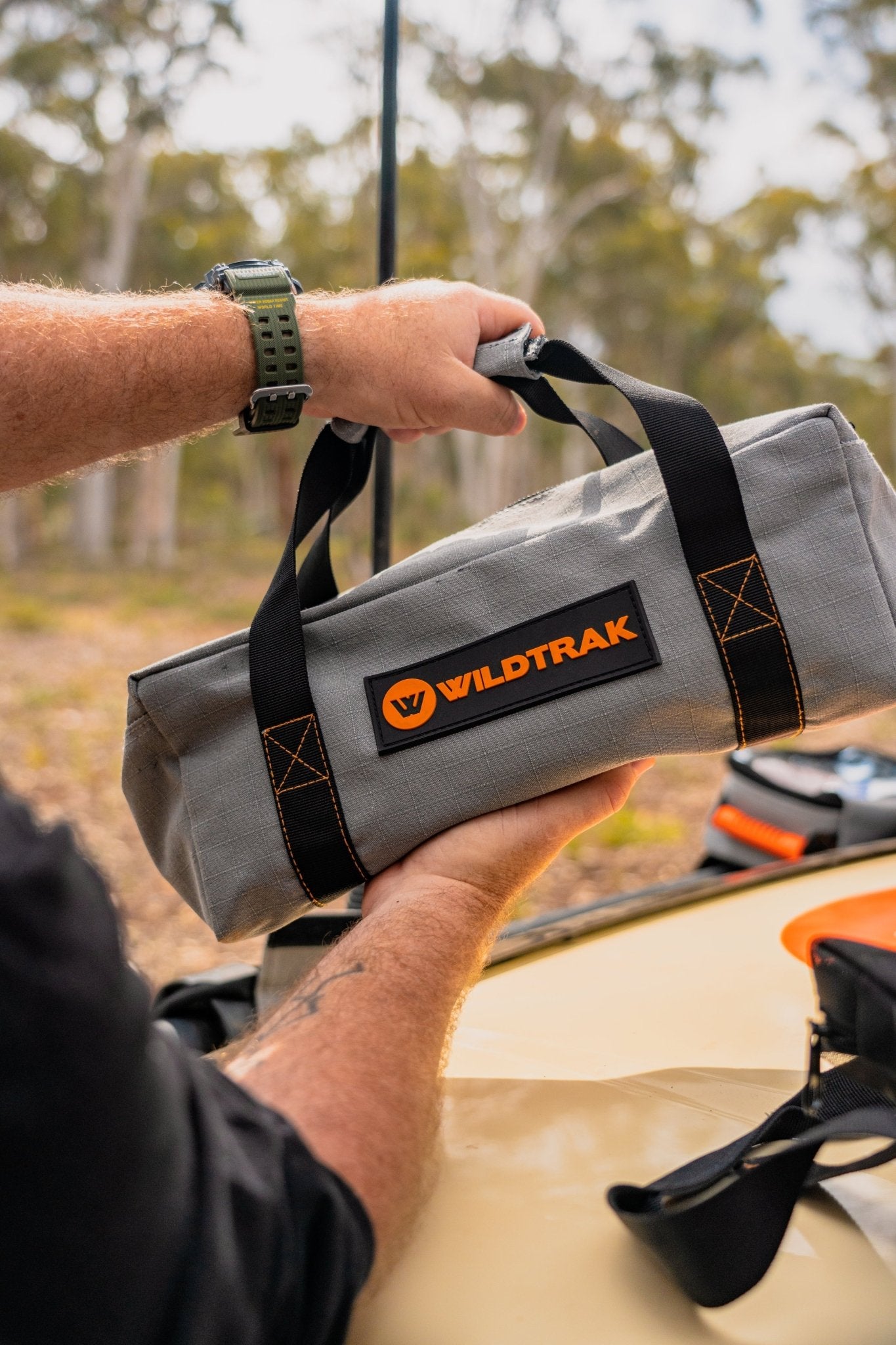 Canvas Peg 400gsm Heavy Duty Ripstop  Bag with Handles 35x15x13cm