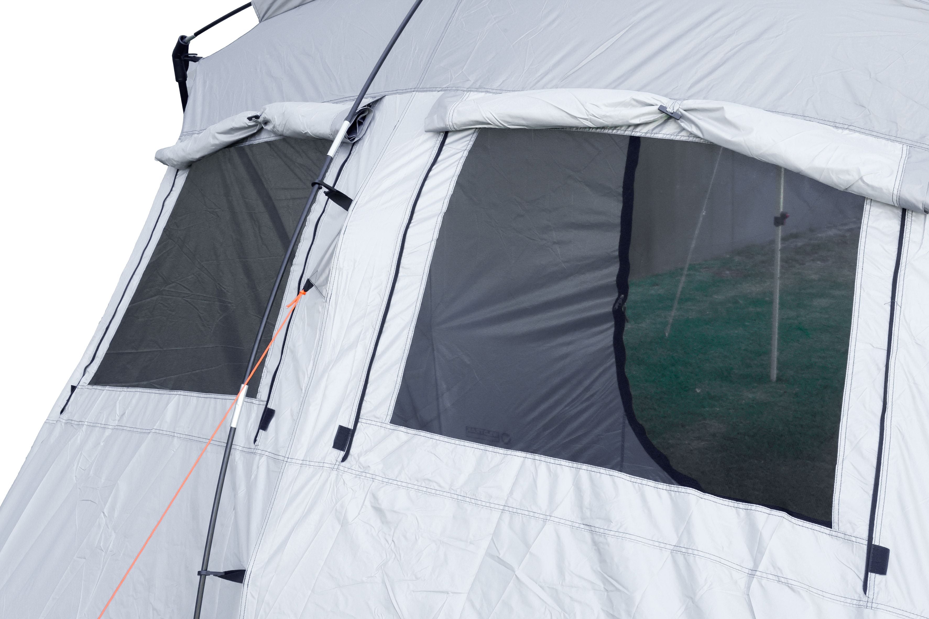 Wildtrak™ 3m Gazebo Side Tent, Waterproof, Mesh Windows, Pegs and Carry Bag - UNIVERSAL FITS MOST GAZEBOS