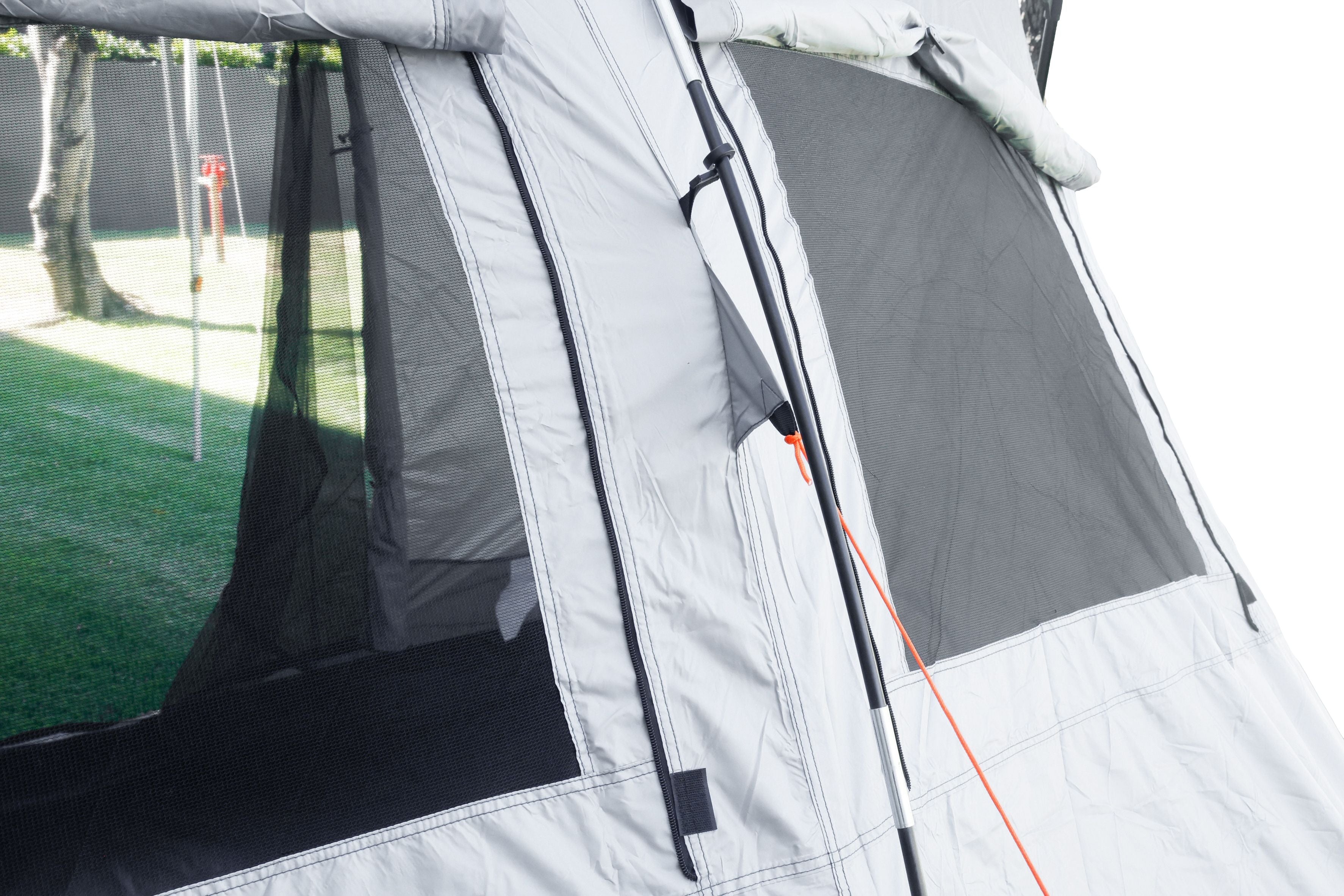 Wildtrak™ 3m Gazebo Side Tent, Waterproof, Mesh Windows, Pegs and Carry Bag - UNIVERSAL FITS MOST GAZEBOS