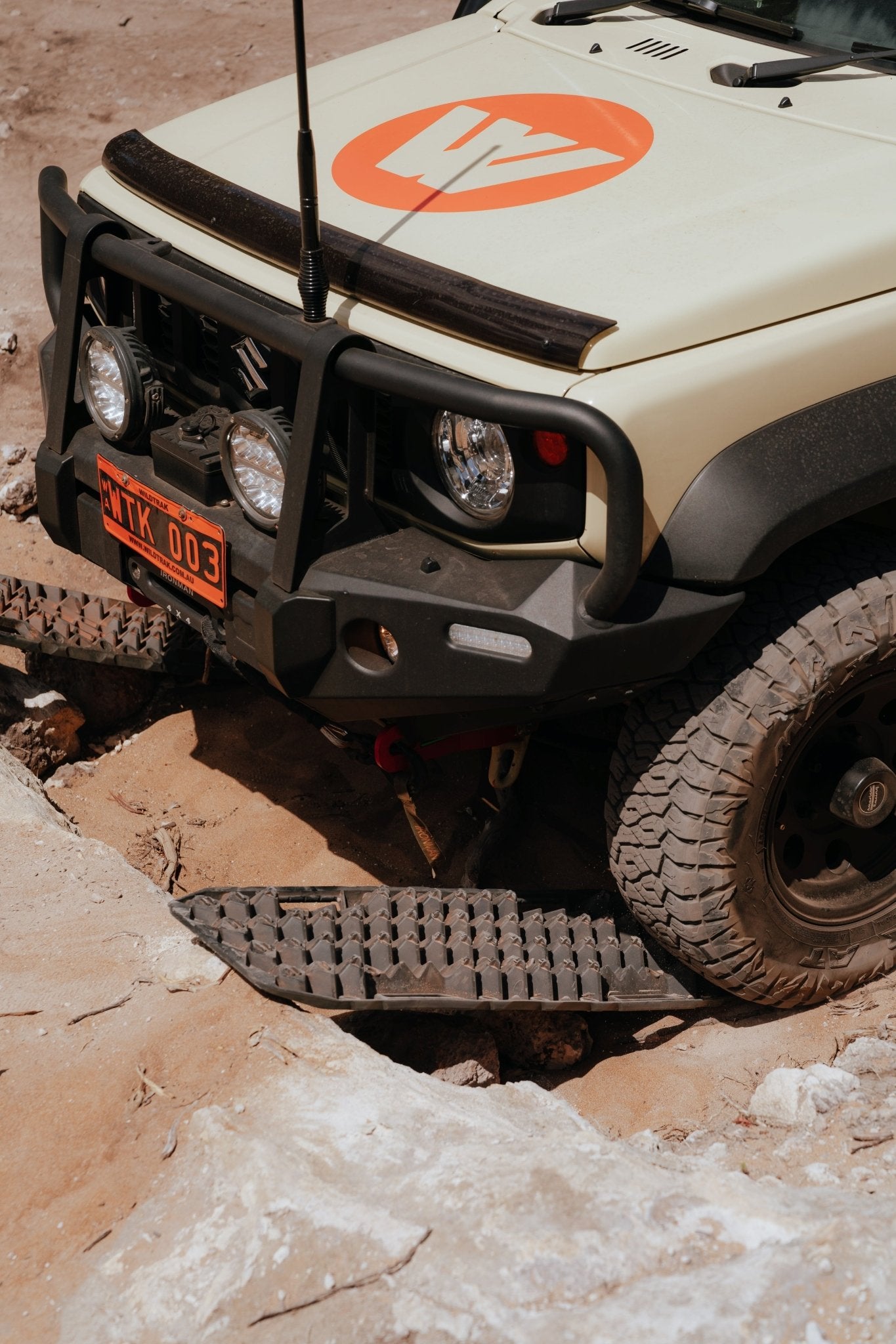 Flex Recovery Tracks Heavy Duty 10,000KG UV-Stabilised, Straps 33x103cm