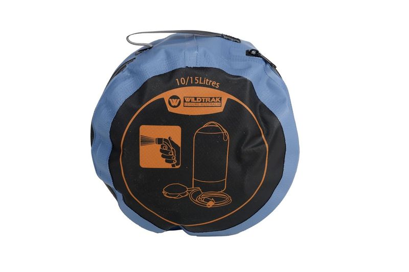 15L Portable Shower with Foot Pump and Storage Bag