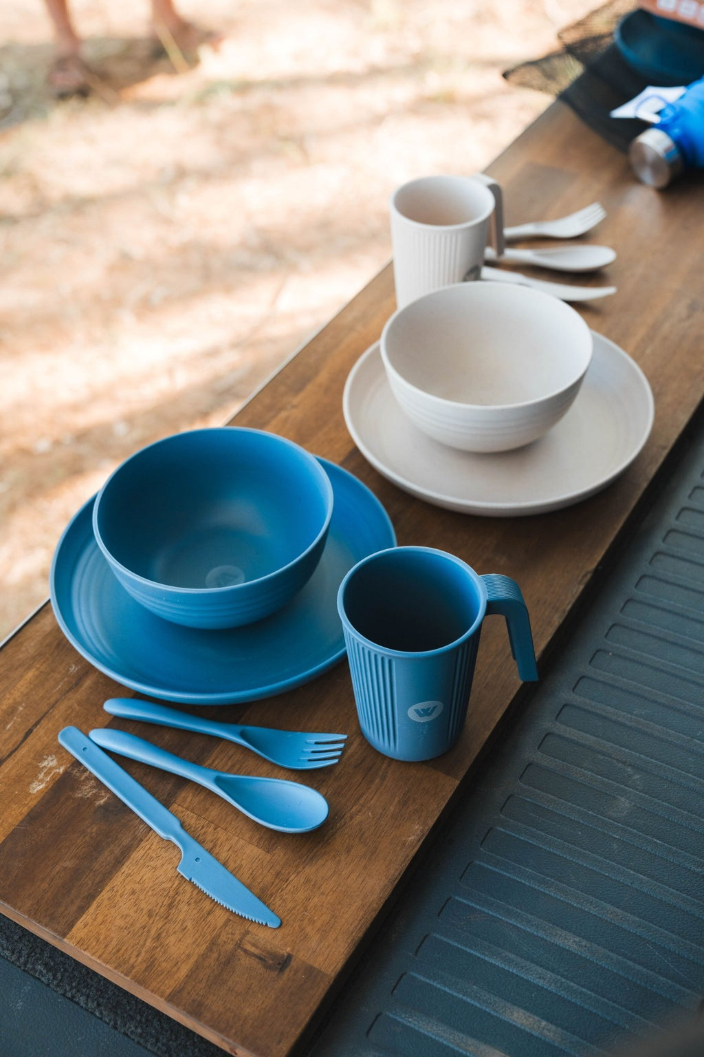 Wheat Straw Plate 23cm - Beige or Blue