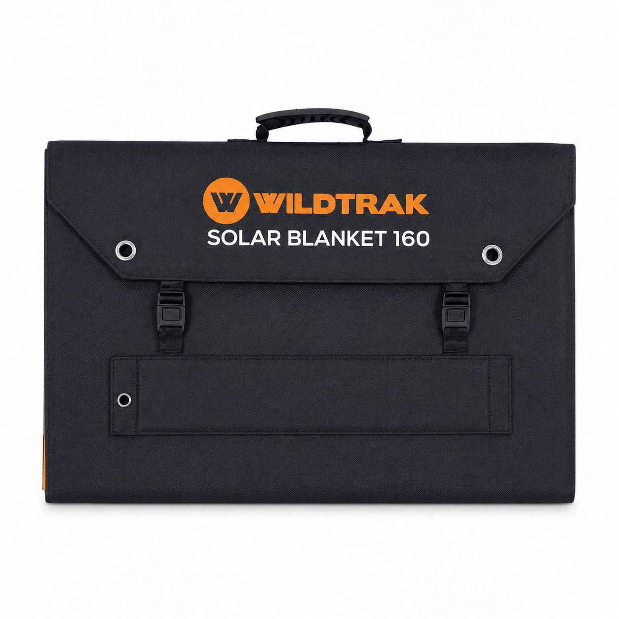Wildtrak 160W Folding Solar Blanket A-Grade with ETFE Coating, Built in Stand, & Carry Bag