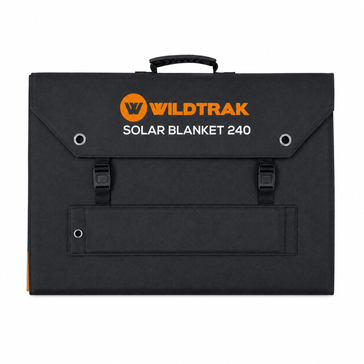 Wildtrak 240W Folding Solar Blanket A-Grade with ETFE Coating, Built in Stand, & Carry Bag