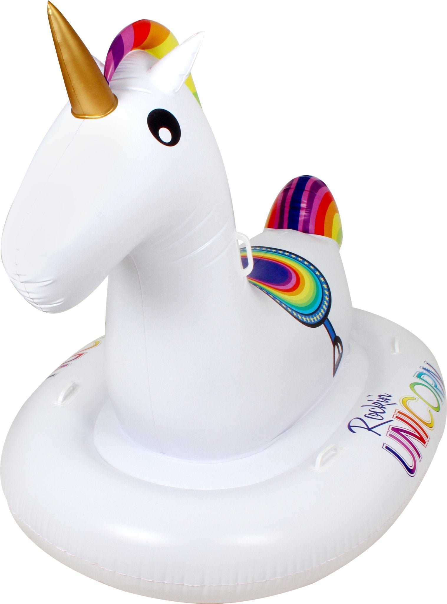 Extra Large Rocking Unicorn with Handles 215x126x141cm