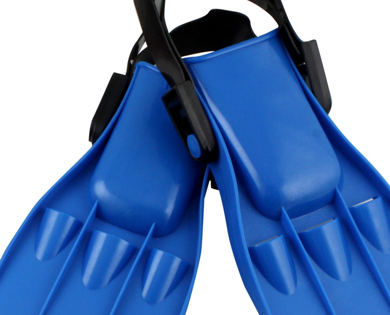 Adjustable Kids Swimming Fins 52x9cm - Pink, Blue or Black