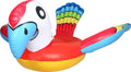 Inflatable Giant Parrot Float with Handles 186x221x95cm - Ages 6+
