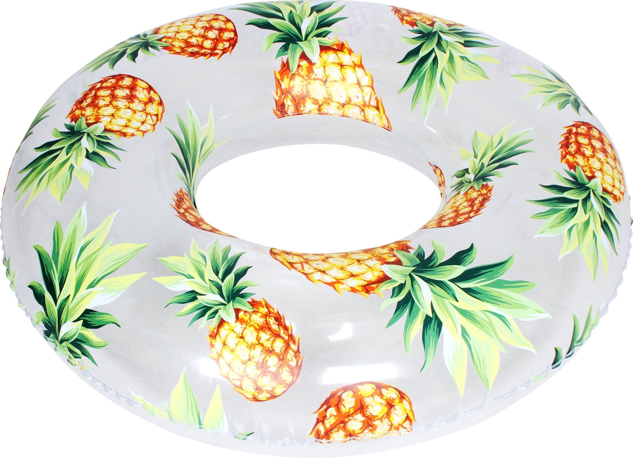 Extra Large Inflatable Pineapple Swim Ring 90cm