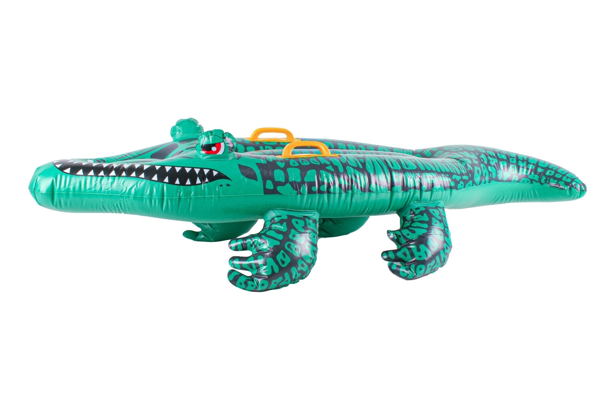 Large Inflatable Crocodile with Handles 143x48cm Age6+