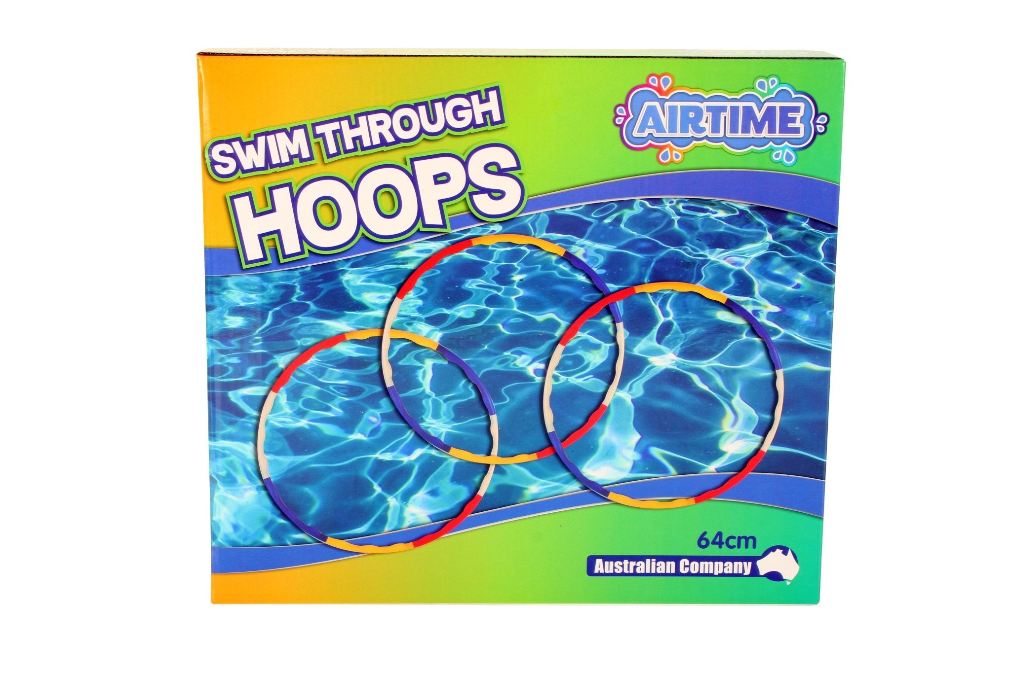 Extra Large Swim Through Hoops 3pc 64cm Age 8+