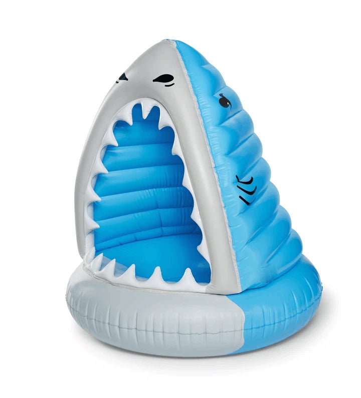 Extra Large Inflatable Shark Mouth Swim Ring 112cm Age6+