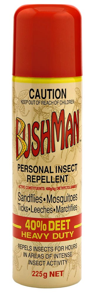 Bushman Ultra Aerosol 40% Deet 225g