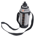 1L Trekker Hydration Bottle with Removable Insulated Wrap Sipper Cap and Shoulder Strap.