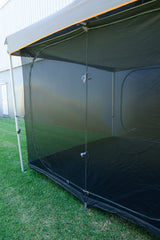 3m Gazebo Ultra Fine Mesh Inner Tent, Large Double D Zippered Doors, Insect Protection Playroom with Pegs and Carry Bag - UNIVERSAL FITS MOST 3M GAZEBOS