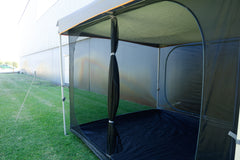 3m Gazebo Ultra Fine Mesh Inner Tent, Large Double D Zippered Doors, Insect Protection Playroom with Pegs and Carry Bag - UNIVERSAL FITS MOST 3M GAZEBOS
