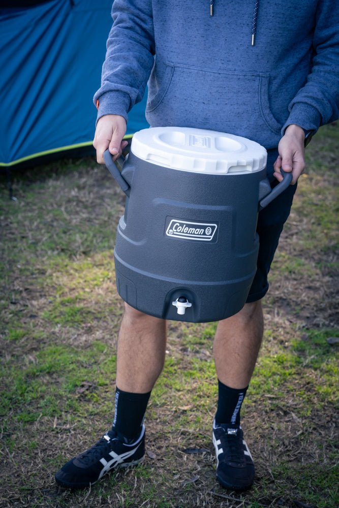 Extreme 10L Daintree Keg  Grey with Heavy Duty Carry Handles and Tap