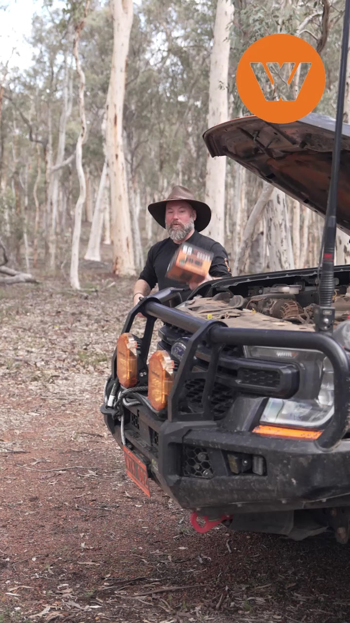 Wildtrak Heavy-Duty 6000A 26800mAh HP Lithium Car & 4WD Jump Starter (Petrol & Diesel)