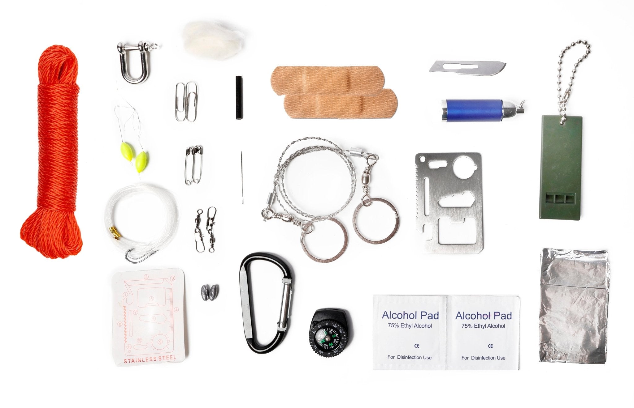 8pce Survival Kit 12 in 1