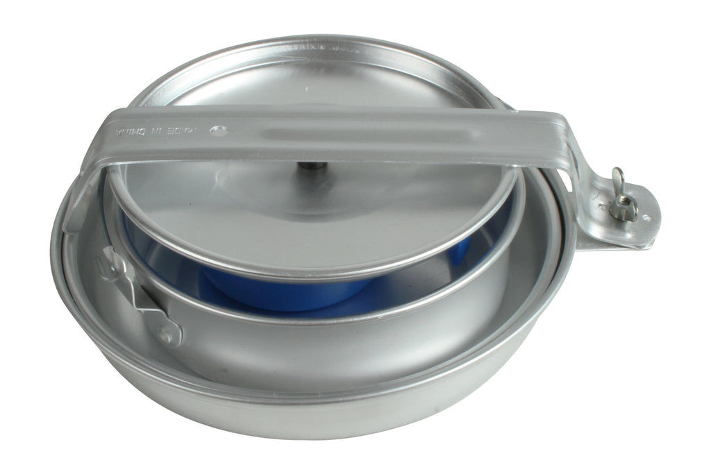 Hiker 1P Essential Mess Kit Aluminium 4 piece Set