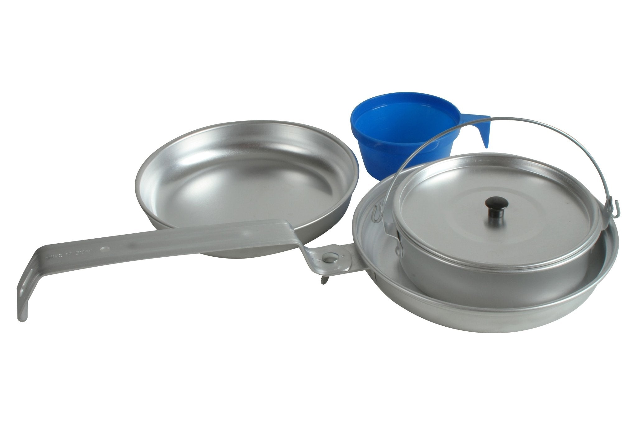 Hiker 1P Essential Mess Kit Aluminium 4 piece Set