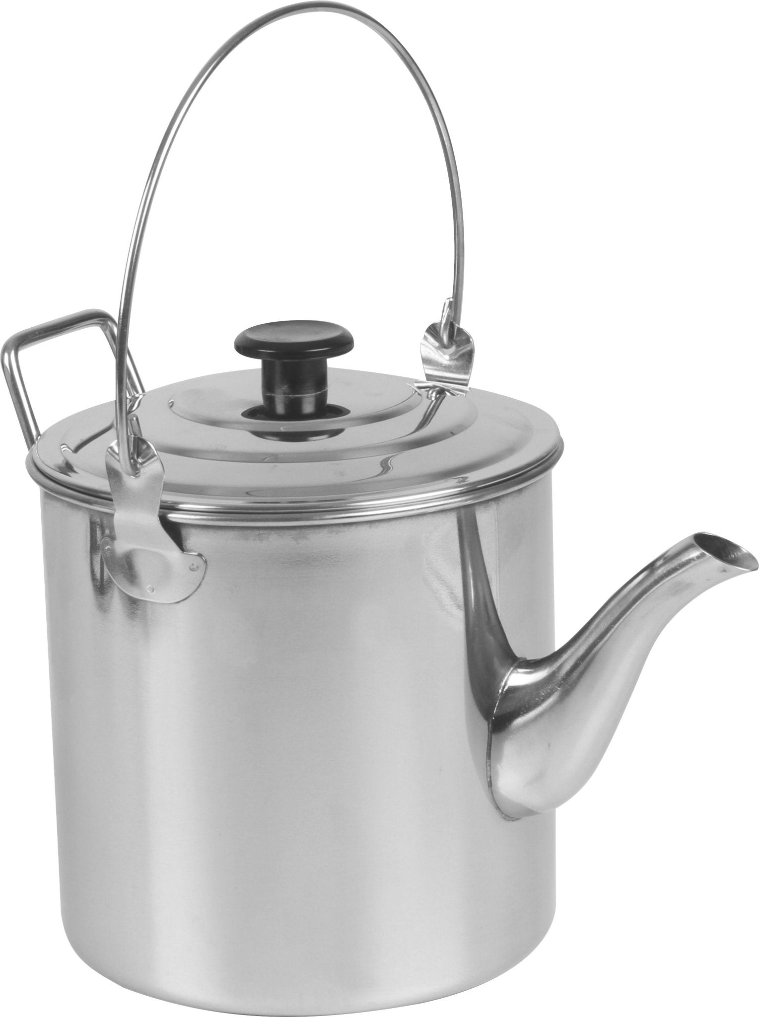 2.8L Stainless Steel Billy Teapot with Handle and Lid