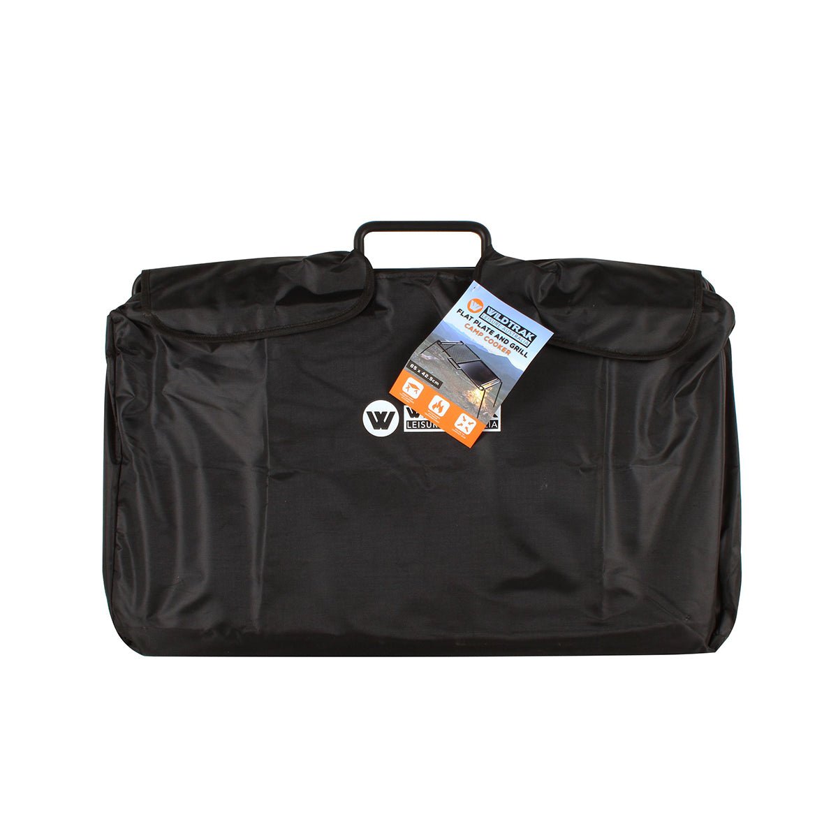 Large Flat Plate and Grill Camp Cooker in Carry Bag 64x42.5x24cm