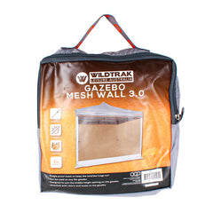 Wildtrak™ 3m Gazebo Mesh Side Wall with Pegs and Carry Bag - UNIVERSAL FITS MOST GAZEBOS
