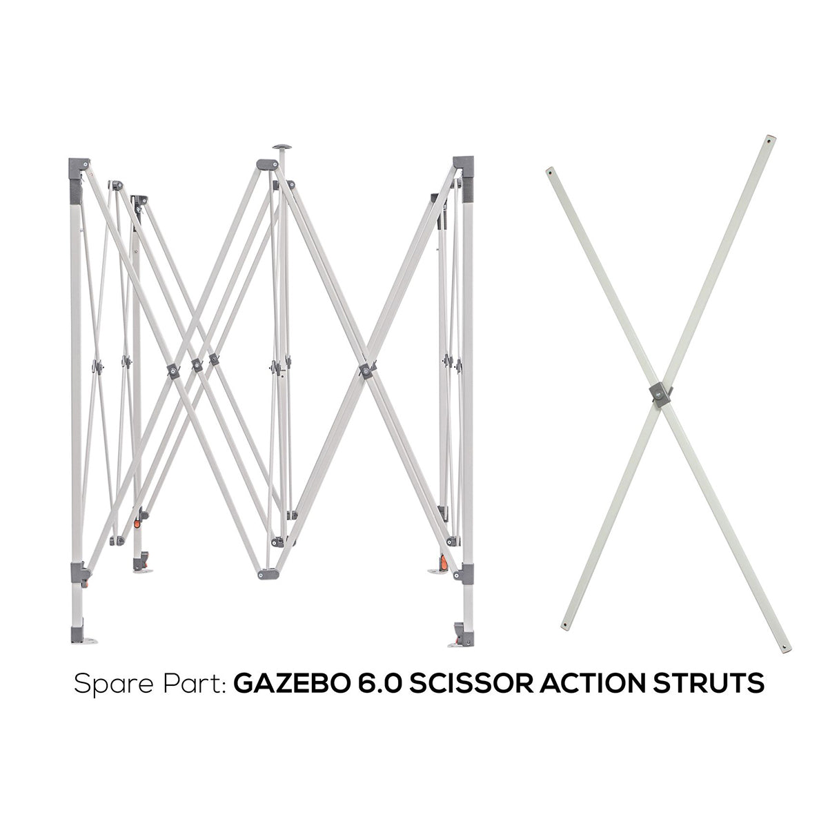 Wildtrak™ 6m Deluxe Gazebo Scissor Action Replacement Struts