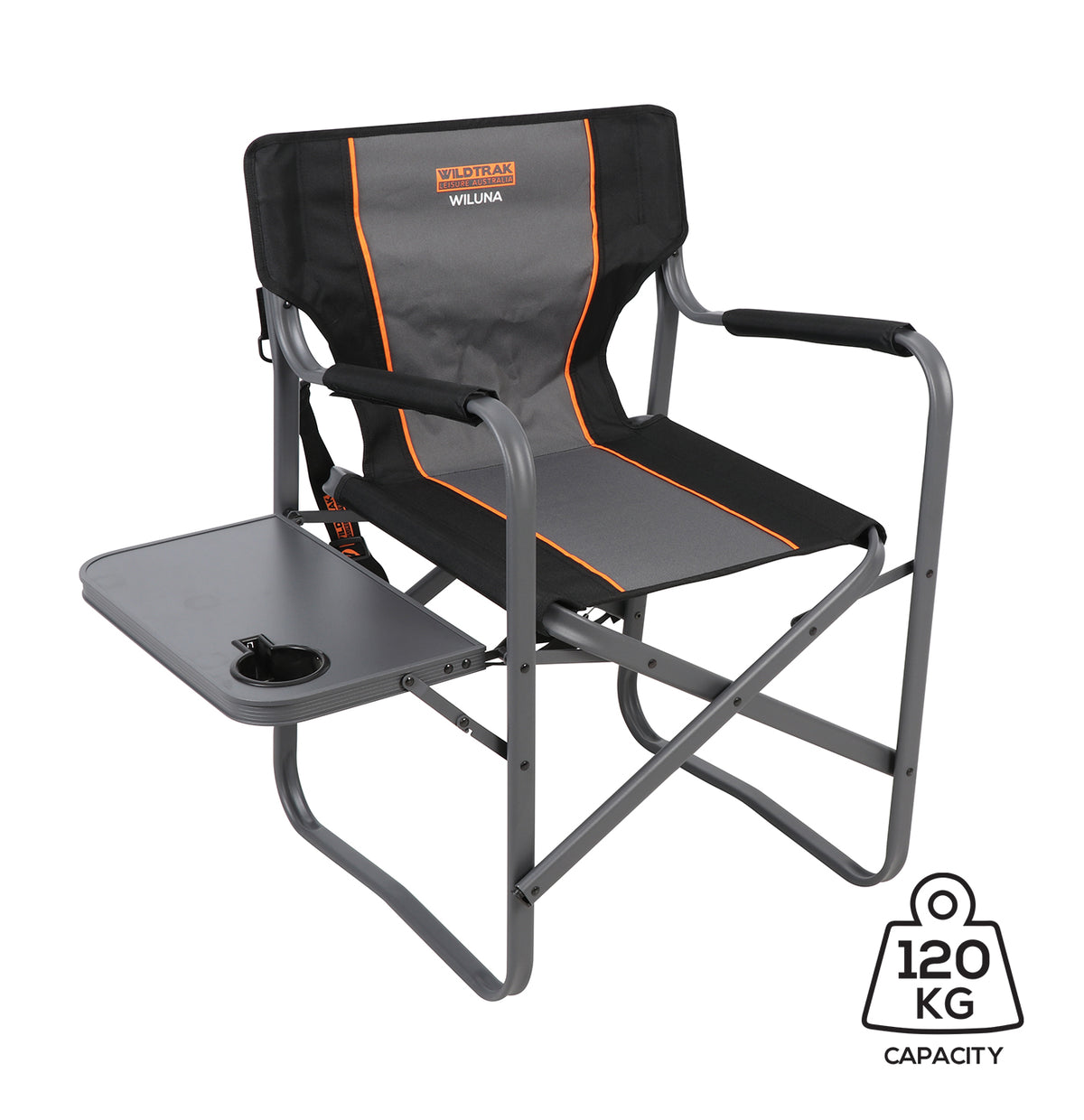 WILUNA DIRECTOR CHAIR WITH SIDE TABLE