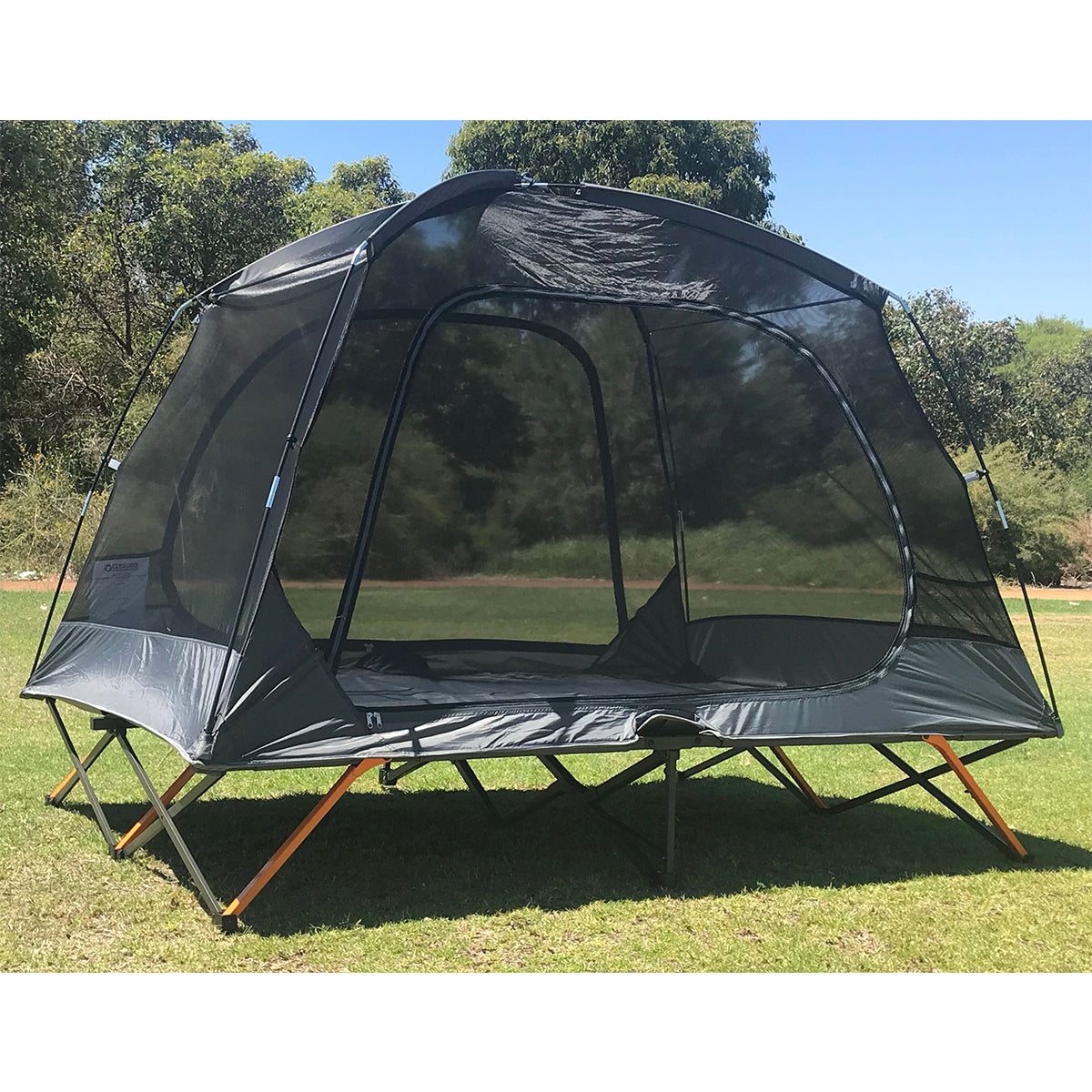 EASY UP 144 QUEEN STRETCHER TENT WITH FLY