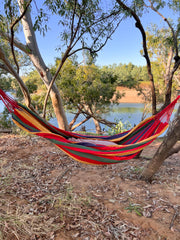 DOUBLE TRAVEL HAMMOCK WITH CARRY BAG