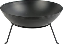 58cm STEEL FIRE PIT WITH 3 LEGGED STAND