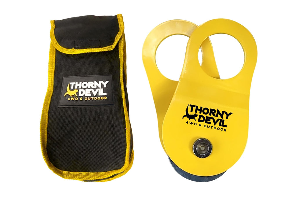 10T Snatch Block with Bag