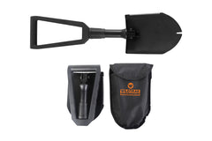 FOLDING SHOVEL WITH POUCH
