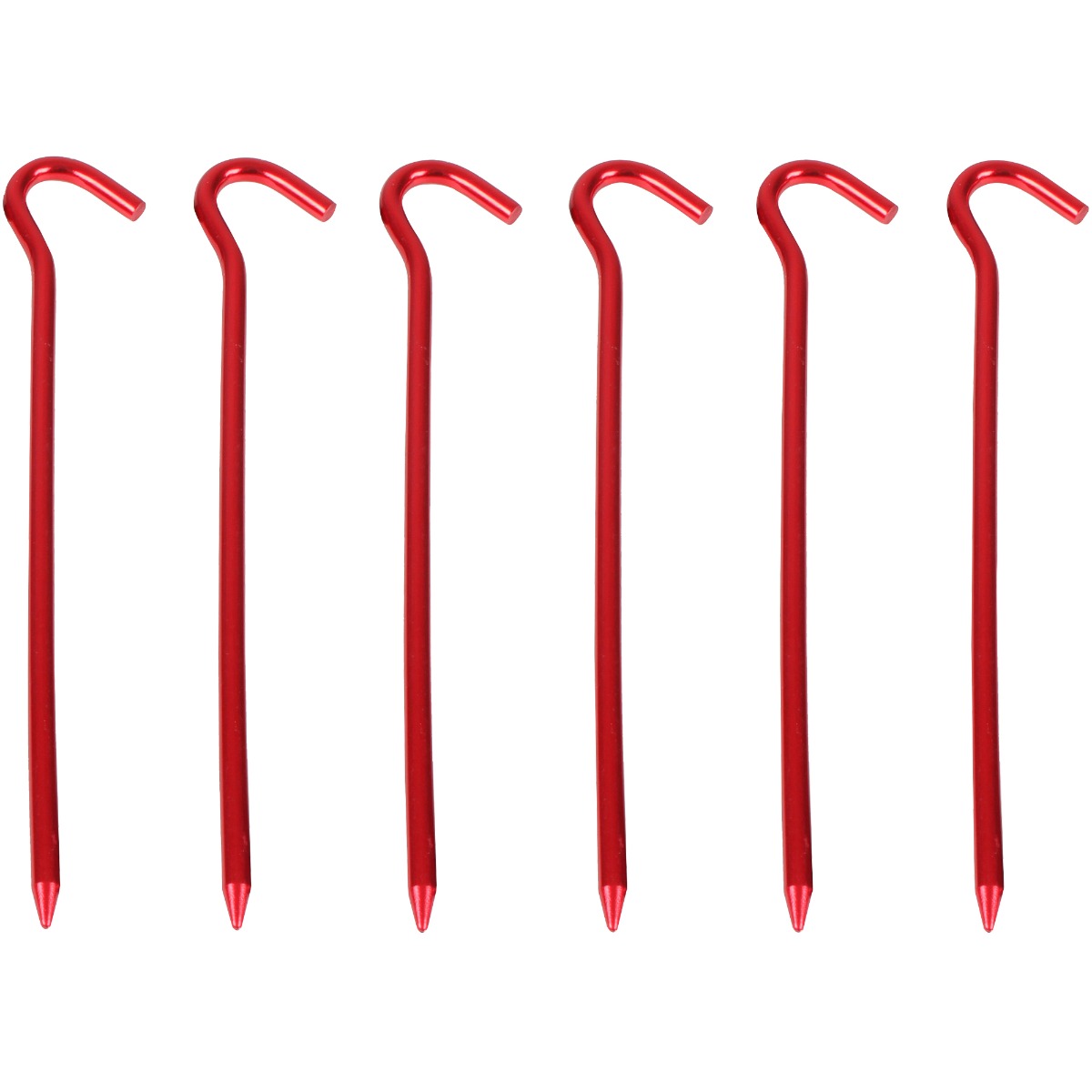 6 PACK 18CM TENT PEGS